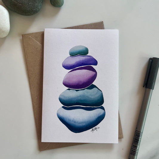 Foundational Stones Greeting Card Pack | The Sage Leaf Studio