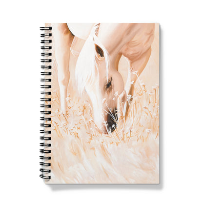 Serene Sepia Notebook | The Sage Leaf Studio