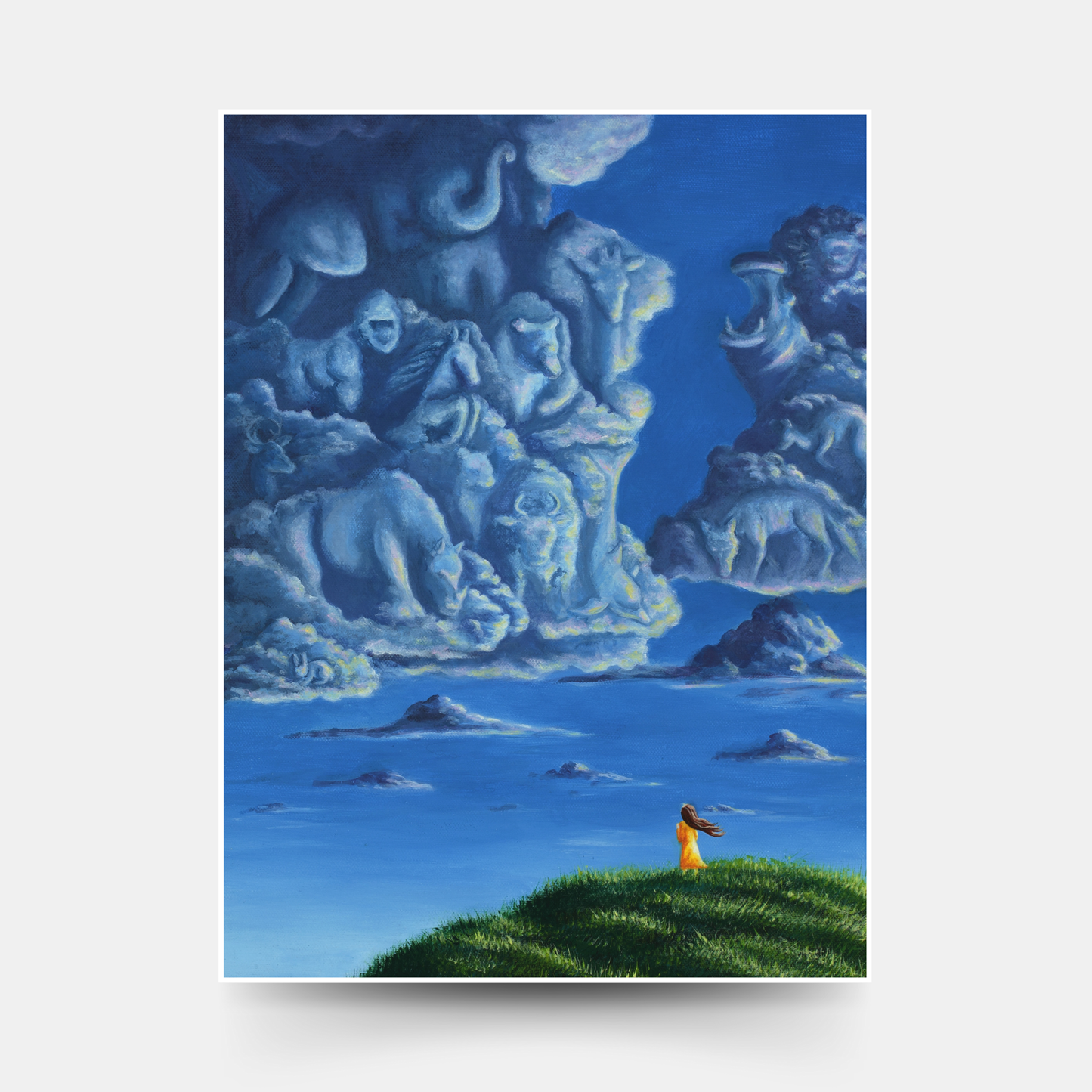 Cloud Gazing Fine Art Print