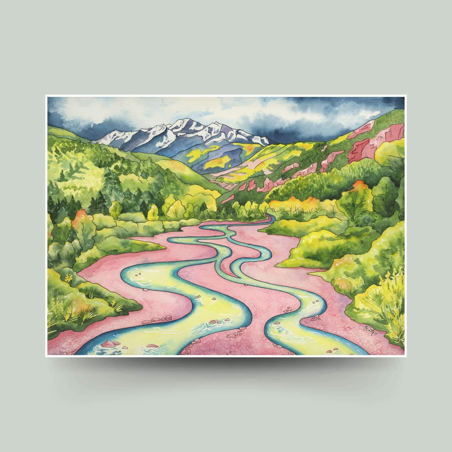 Crystal River Magic Fine Art Print