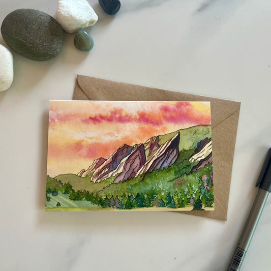 Sunrise Over Greeting Card Pack | The Sage Leaf Studio