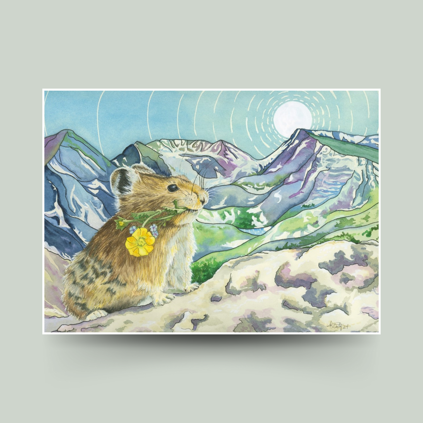 Peek Beyond the Pika Fine Art Print