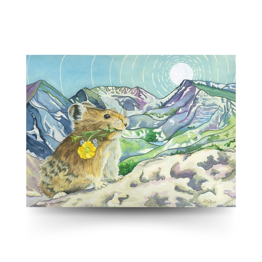 Peek Beyond the Pika - Original Painting