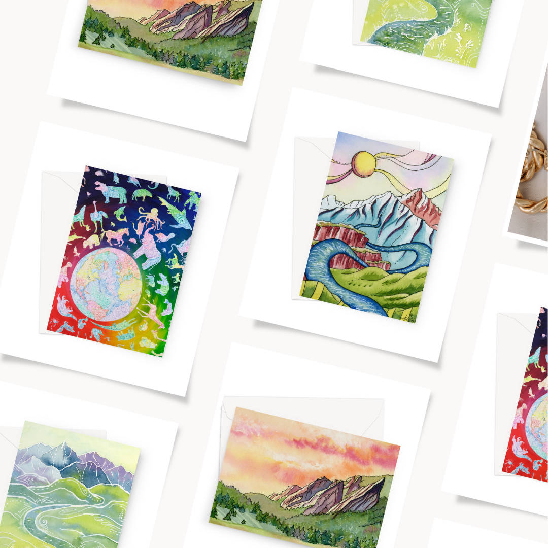 Card Bundle Art Work | Card Bundle | The Sage Leaf Studio