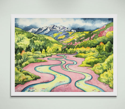 Crystal River Magic Fine Art Print