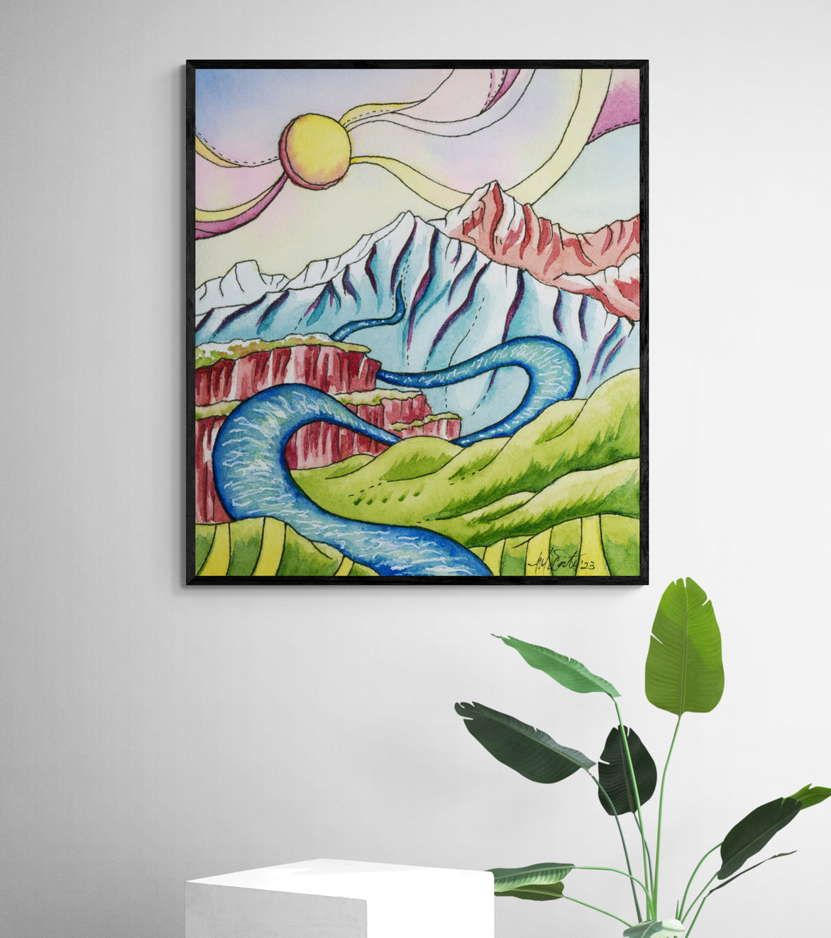 Whimsical St. Vrain Fine Art Print